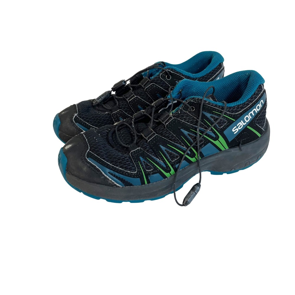 Salomon Junior XA Pro 3D Running Trail Hiking Shoes Black US 3 Contagrip Rubber